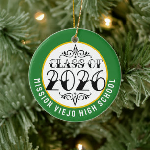 Diese Klasse von 2026 Foto Abschluss Keramik Ornament