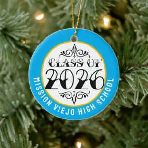 Diese Klasse von 2026 Foto Abschluss Keramik Ornament