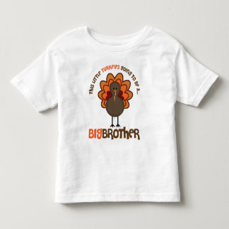 Diese kleine Türkei wird ein großer Bruder Kleinkind T-shirt
