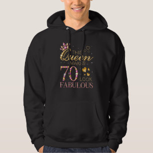Diese Königin lässt 70 fabelhaft aussehen 70. Gebu Hoodie