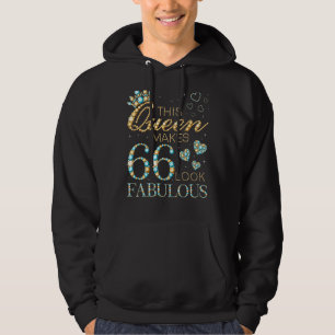 Diese Königin macht 66 fabelhaft aussehen 66. Gebu Hoodie