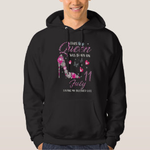 Diese Königin war Geboren im 11. Juli, die mein ge Hoodie