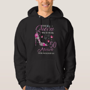 Diese Königin war im März 50 Geboren und lebte mei Hoodie