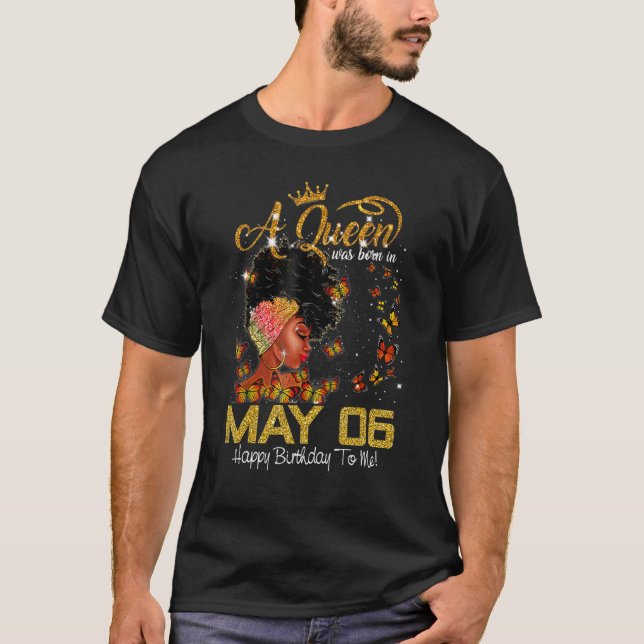 Diese Königin wurde im Juli 06 glücklich zum Gebur T-Shirt (Vorderseite)