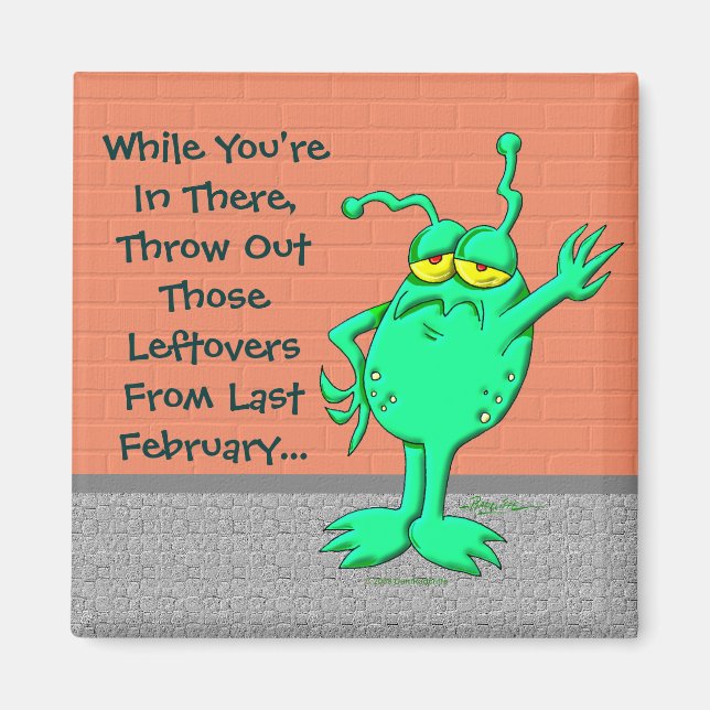 Diese Leeftovers auswerfen Magnet (Vorne)