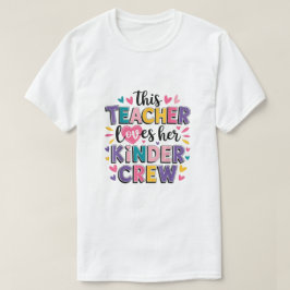 Diese Lehrerin Liebe ihre Kinder Valentinstag Lieb T-Shirt