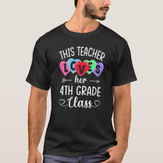 DIESE LEHRERIN LIEBT IHRE 4. KLASSE Shirts Vale