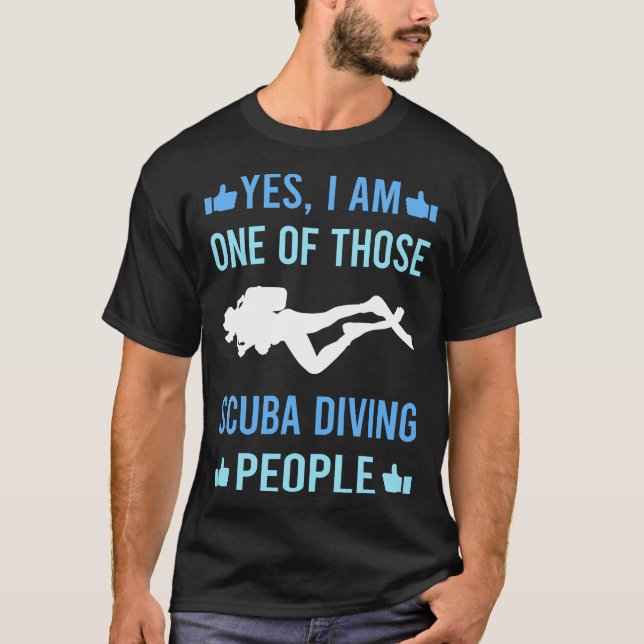 Diese Leute, die Taucher T-Shirt (Vorderseite)