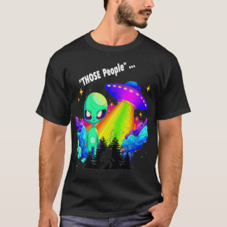 Diese Leute Sasquatch ET UFO Premium T-Shirt
