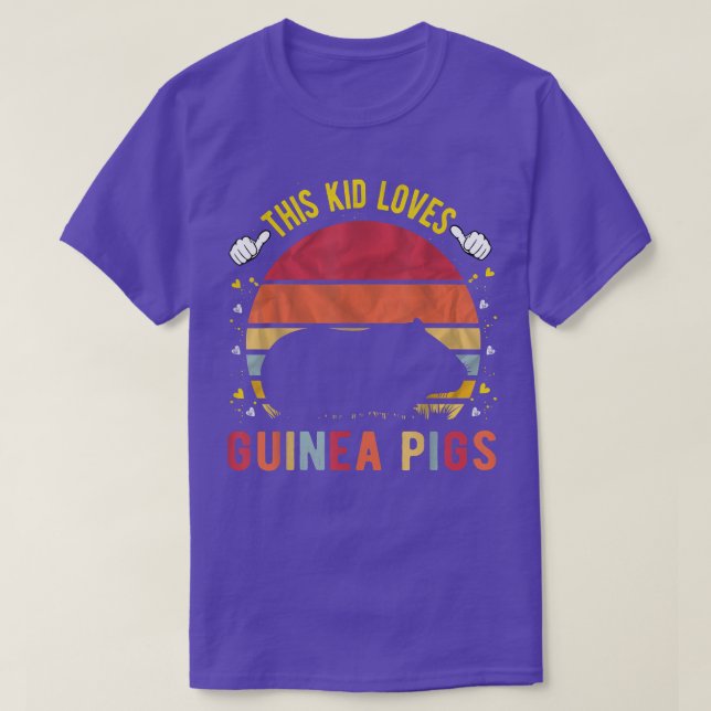 Diese Liebe Guinea Schweine Jungen und Mädchen Gui T-Shirt (Design vorne)