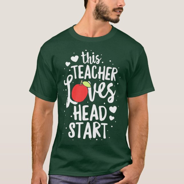 Diese Lieben beginnen frühkindliche Förderung T-Shirt (Vorderseite)
