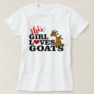 Diese Lieben von Mädchen haben Cartoon-Ziege T-Shirt