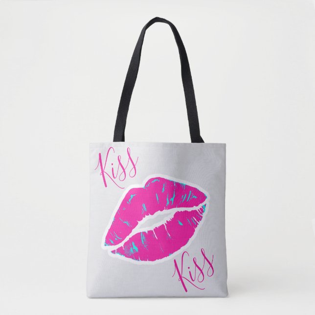 Diese Lippen sind für dich. Tasche (Vorderseite)
