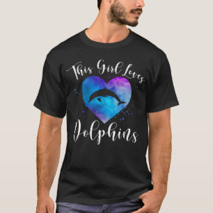 DIESE MÄDCHEN LIEBEN DOLPHINEN Mama Kinder Dolphin T-Shirt