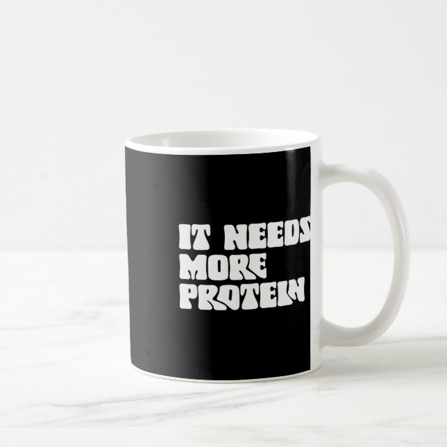 Diese Mahlzeit benötigt mehr Protein Lover Bodybui Kaffeetasse (Rechts)