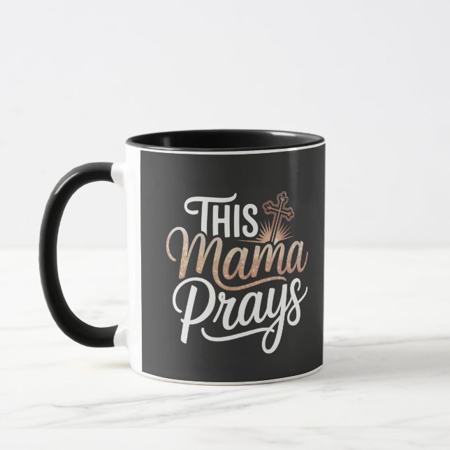 Diese Mama betet Tasse (Links)