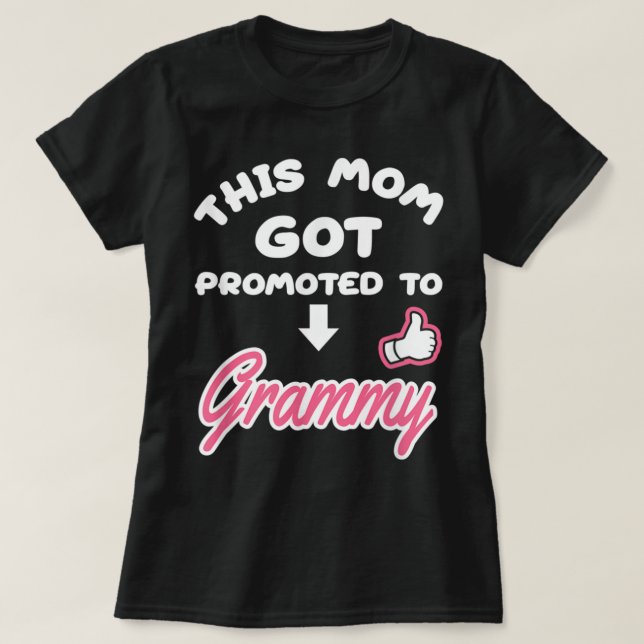 Diese Mama Got sich für grauenhafte neue Oma-Fraue T-Shirt (Design vorne)