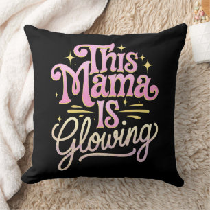 Diese Mama leuchtet zum Muttertag Kissen