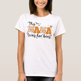 Diese Mama Liebe ihre Boys | Halloween Mama T - Sh T-Shirt