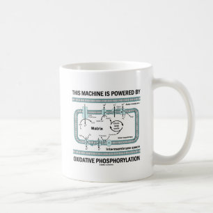 Diese Maschine angetrieben durch oxydierende Kaffeetasse