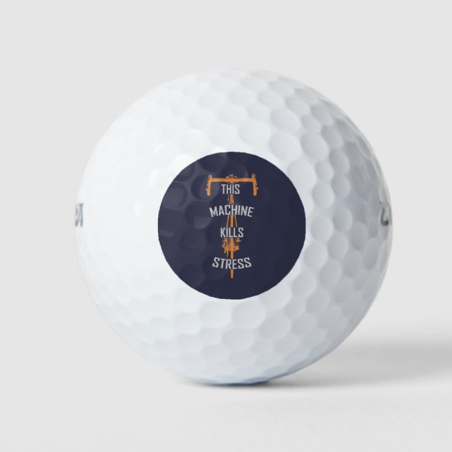 diese Maschine bringt Stress Golfball (Vorderseite)
