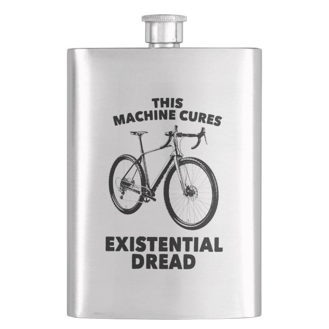 Diese Maschine heilt vorhandenes Dread-Fahrrad Flachmann (Vorderseite)