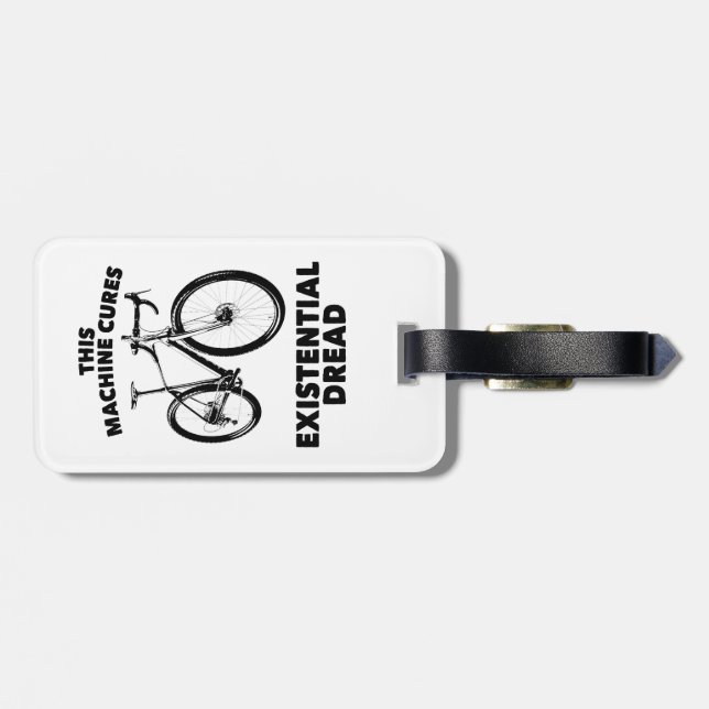 Diese Maschine heilt vorhandenes Dread-Fahrrad Gepäckanhänger (Rückseite horizontal)