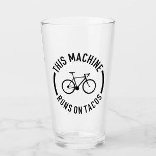 Diese Maschine läuft auf Tacos Glas