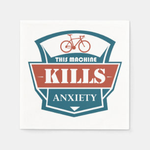 Diese Maschine tötet Angst Serviette