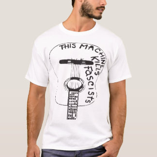 Diese Maschine tötet Faschisten Woody Guthrie, das T-Shirt