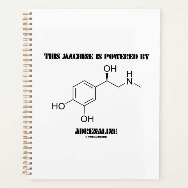 Diese Maschine wird von Adrenalin-Molekül angetrie Planer (Vorderseite)