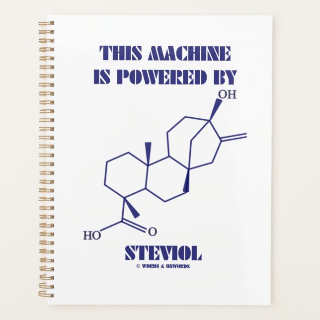 Diese Maschine wird von Steviol Chem Molekül anget Planer (Vorderseite)