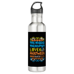 Diese Massagetherapeutin Lieben 31. Oktober Hallow Edelstahlflasche
