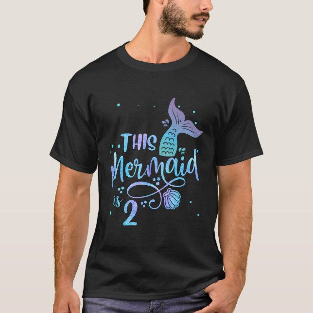 Diese Meerjungfrau ist 2. Meerjungfrau T-Shirt (Vorderseite)