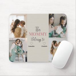 "Diese Mommy gehört zu" Mousepad für das benutzerd