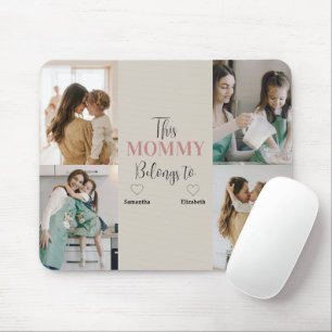"Diese Mommy gehört zu" Mousepad für das benutzerd
