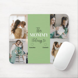 "Diese Mommy gehört zu" Mousepad für das benutzerd