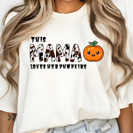 Diese Mutter Lieben Ihre Kürme Niedliche Halloween T-Shirt