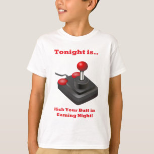 Diese Nacht ist Tritt Ihr Hintern in der T-Shirt
