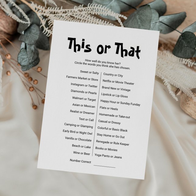 Diese oder jene Game Card Einladung (Von Creator hochgeladen)