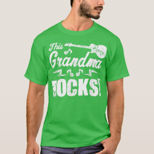 Diese Oma Rocks    TGuitar Rock'n'Roll Funny Te T-Shirt