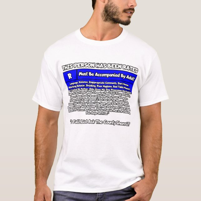 Diese Person wurde mit R... T-Shirt (Vorderseite)