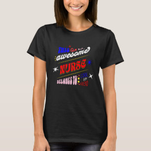 Diese phantastische Krankenschwester gehört coolen T-Shirt