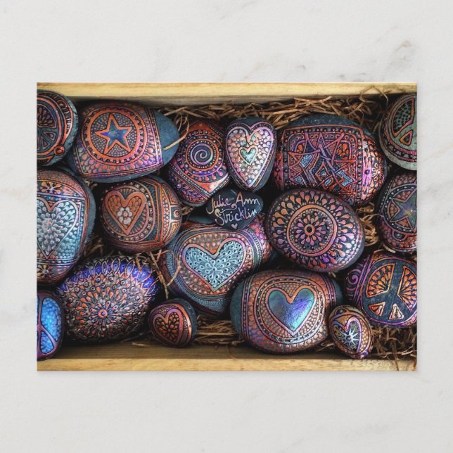 Diese Post Card ROCKEN! Postkarte (Vorderseite)