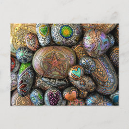 Diese Post Card ROCKEN! Postkarte