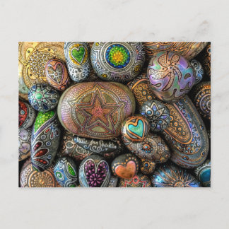 Diese Post Card ROCKEN! Postkarte