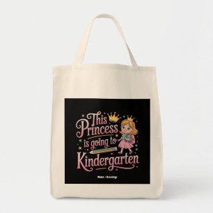 Diese Prinzessin geht zu einem Niedlichen Geschenk Tragetasche