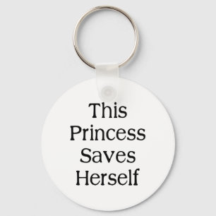 Diese Prinzessin Rette Schlüsselanhänger