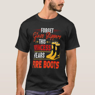 Diese Prinzessin trägt Feuer stimuliert weibliche T-Shirt