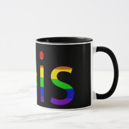 DIESE Regenbogen-Flaggen-Geschenke STOLZ Tasse